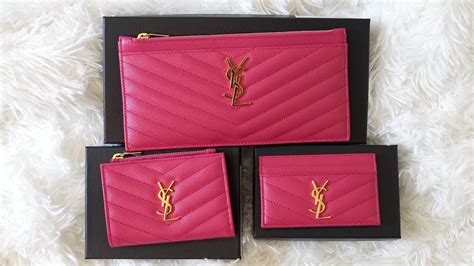 ysl card holder fuchsia|My YSL Fuxia/Fuchsia Collection and Review .